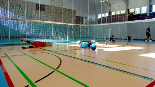 Bild Goalinis beim Training